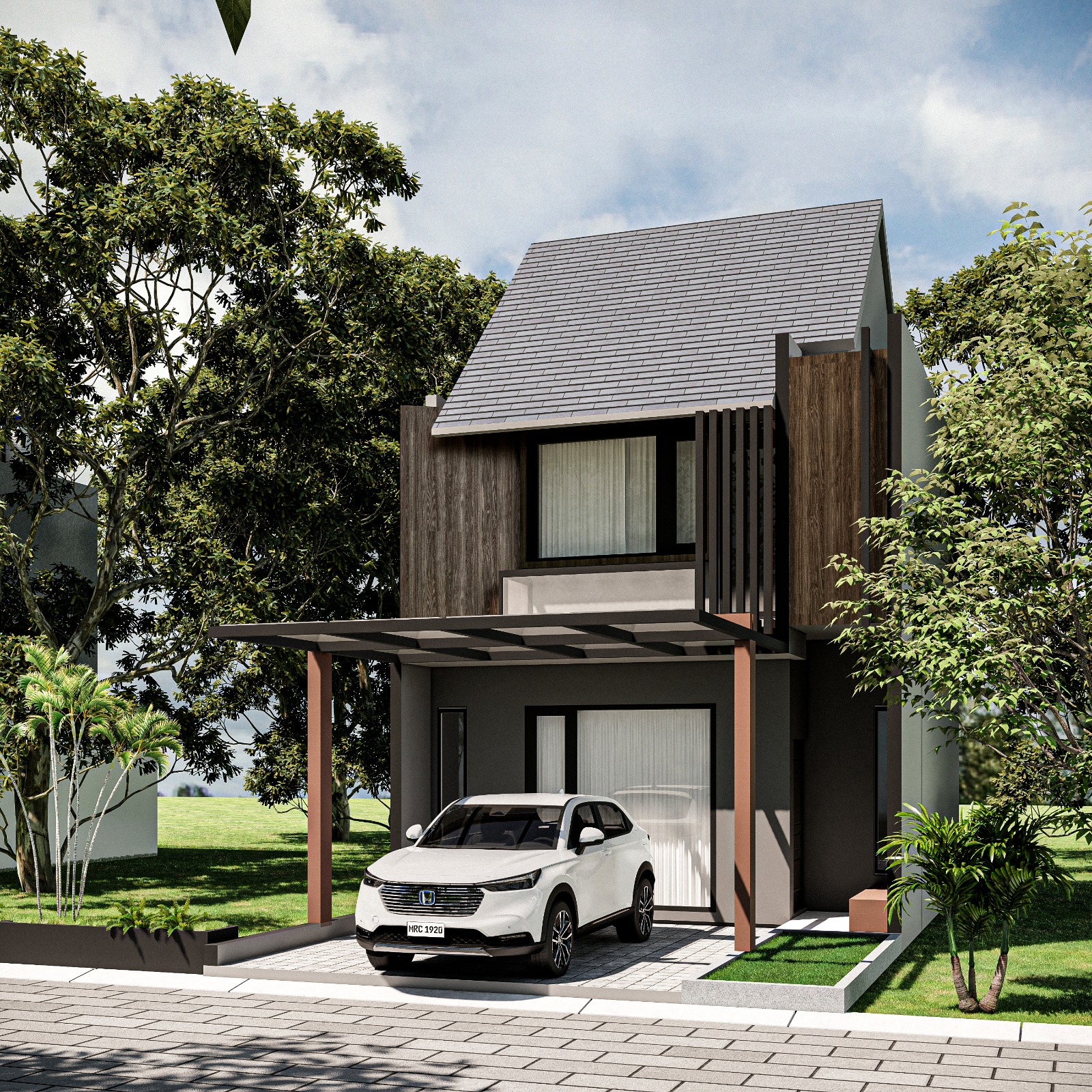 Tipe A & B — Area Hijau