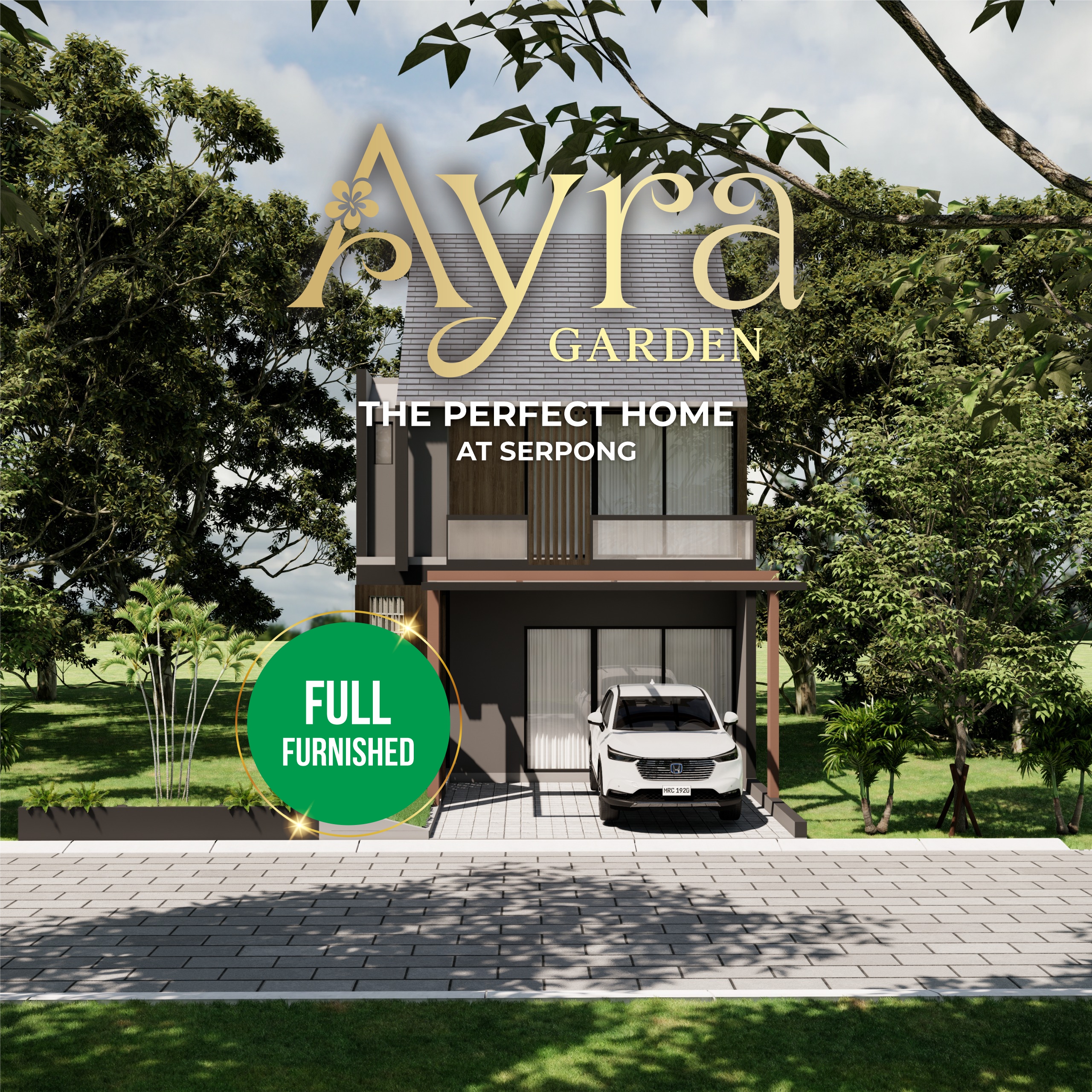 Ayra Garden Serpong — Rumah Japandi Premium